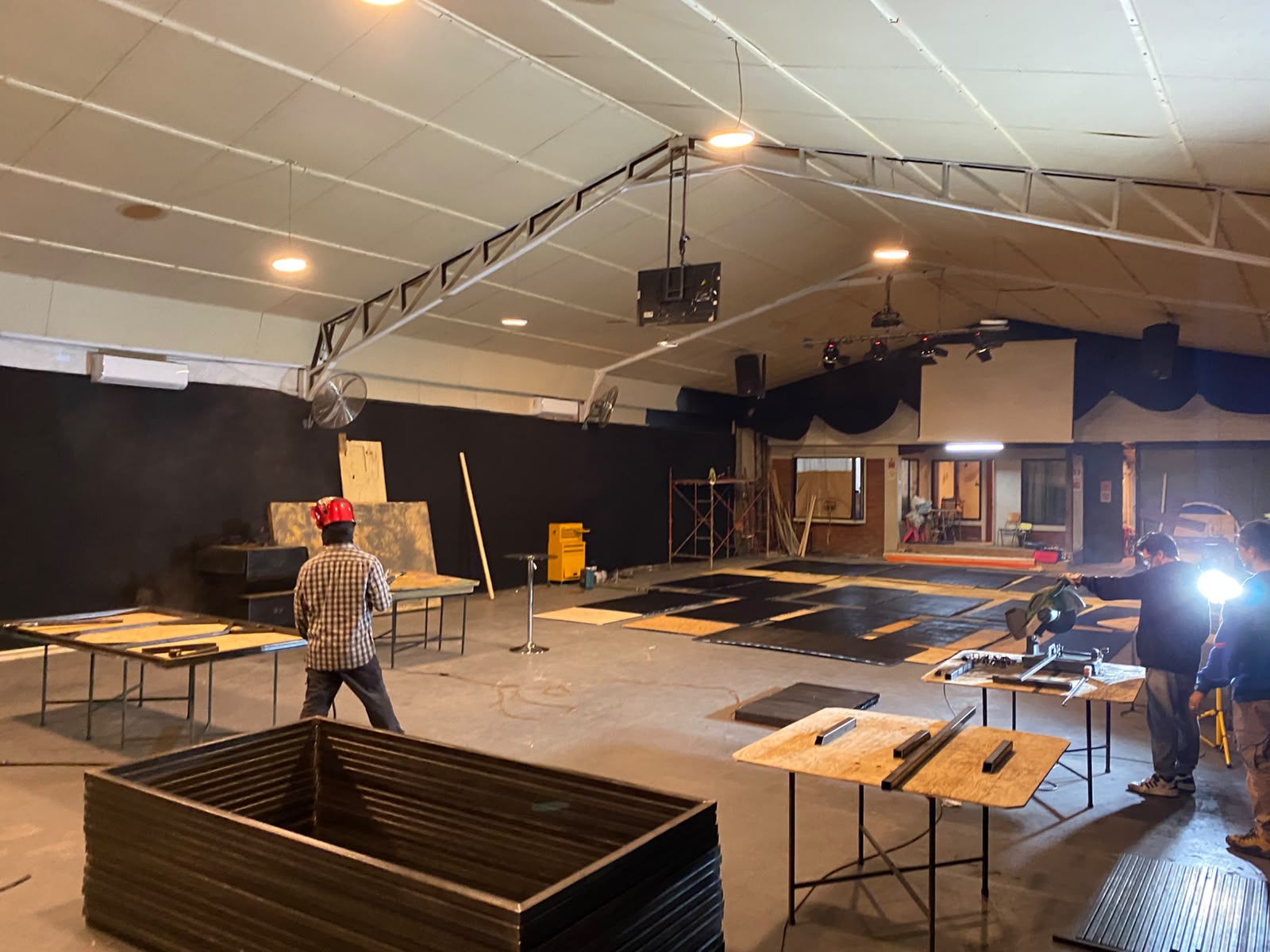 Remodelación de salón de eventos